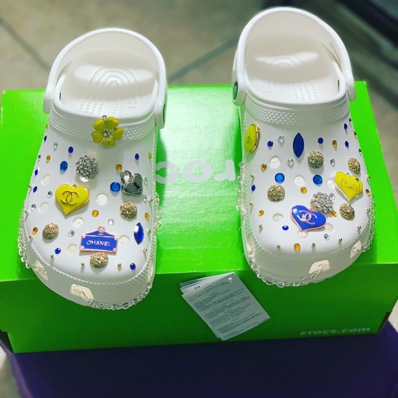 Blinged designer charmed crocs - Picture 2 of 2